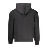 GUESS JEANS FELPA CON ZIP UOMO NERO