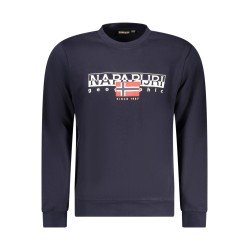 NAPAPIJRI FELPA SENZA ZIP UOMO BLU
