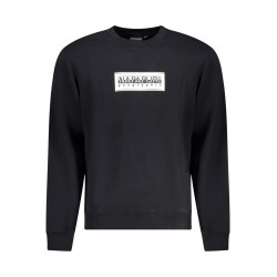 NAPAPIJRI FELPA SENZA ZIP UOMO NERO