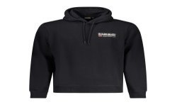 NAPAPIJRI FELPA SENZA ZIP UOMO NERO