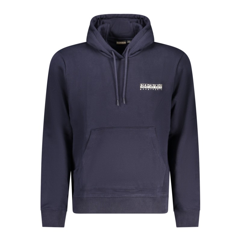 NAPAPIJRI FELPA SENZA ZIP UOMO BLU NAPAPIJRI FELPA SENZA ZIP UOMO BLU