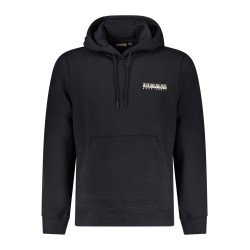 NAPAPIJRI FELPA SENZA ZIP UOMO NERO