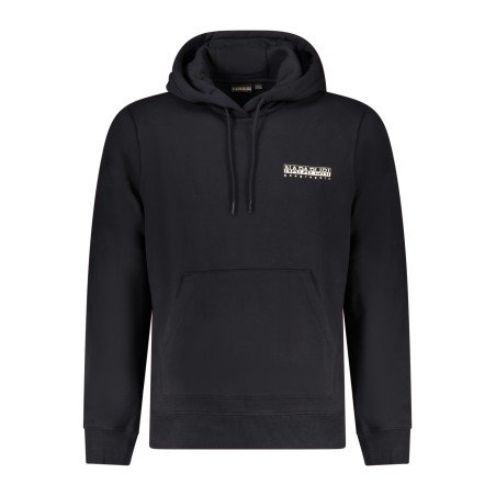 NAPAPIJRI FELPA SENZA ZIP UOMO NERO
