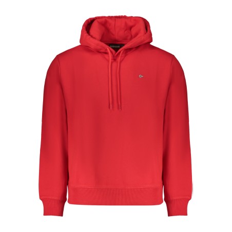 NAPAPIJRI FELPA SENZA ZIP UOMO ROSSO
