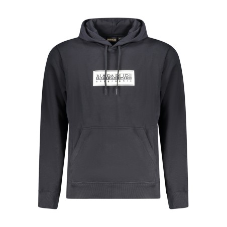 NAPAPIJRI FELPA SENZA ZIP UOMO NERO