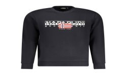 NAPAPIJRI FELPA SENZA ZIP UOMO NERO