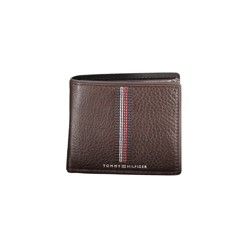 TOMMY HILFIGER PORTAFOGLIO UOMO MARRONE TOMMY HILFIGER PORTAFOGLIO UOMO MARRONE