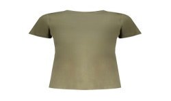 PEPE JEANS T-SHIRT MANICHE CORTE DONNA VERDE