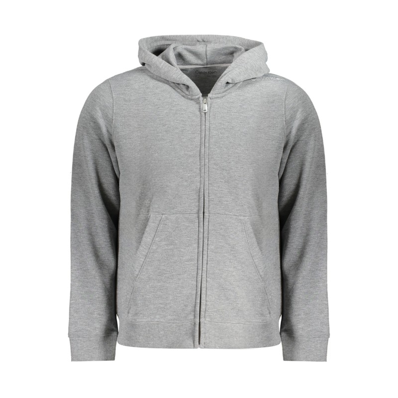 CALVIN KLEIN FELPA CON ZIP UOMO GRIGIO CALVIN KLEIN FELPA CON ZIP UOMO GRIGIO