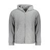 CALVIN KLEIN FELPA CON ZIP UOMO GRIGIO