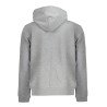 CALVIN KLEIN FELPA CON ZIP UOMO GRIGIO