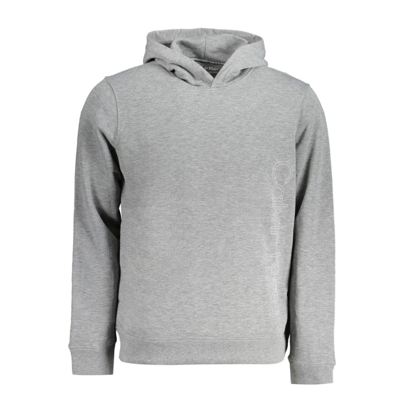 CALVIN KLEIN FELPA SENZA ZIP UOMO GRIGIO CALVIN KLEIN FELPA SENZA ZIP UOMO GRIGIO