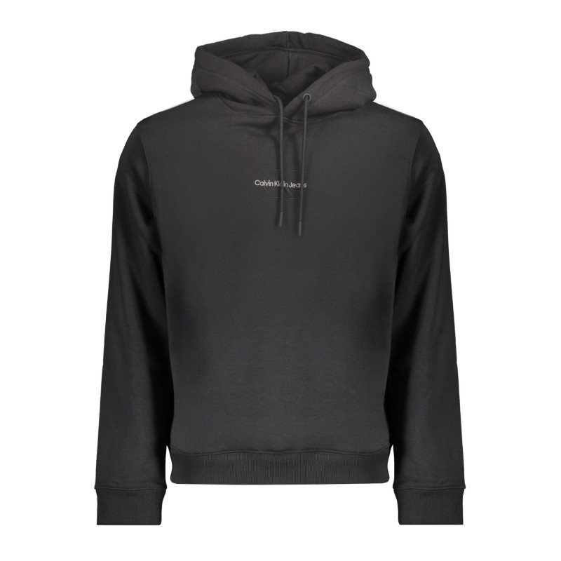 CALVIN KLEIN FELPA SENZA ZIP UOMO NERO CALVIN KLEIN FELPA SENZA ZIP UOMO NERO