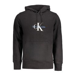 CALVIN KLEIN FELPA SENZA ZIP UOMO NERO