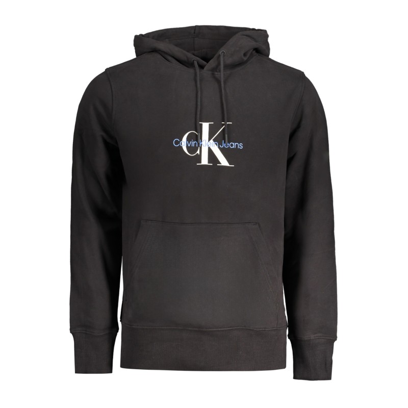 CALVIN KLEIN FELPA SENZA ZIP UOMO NERO CALVIN KLEIN FELPA SENZA ZIP UOMO NERO