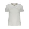GUESS JEANS T-SHIRT MANICHE CORTE DONNA BIANCO