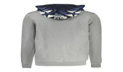 GUESS JEANS FELPA SENZA ZIP UOMO GRIGIO