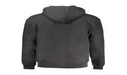 GUESS JEANS FELPA CON ZIP UOMO NERO