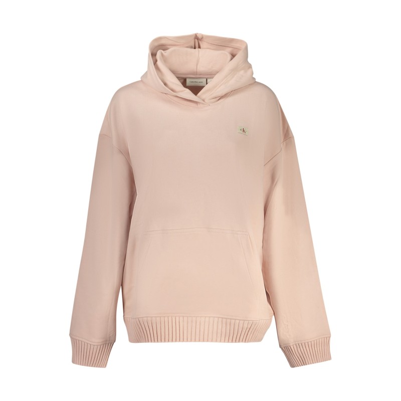 CALVIN KLEIN FELPA SENZA ZIP DONNA ROSA CALVIN KLEIN FELPA SENZA ZIP DONNA ROSA
