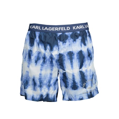 KARL LAGERFELD BEACHWEAR COSTUME PARTE SOTTO UOMO AZZURRO