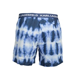 KARL LAGERFELD BEACHWEAR COSTUME PARTE SOTTO UOMO AZZURRO