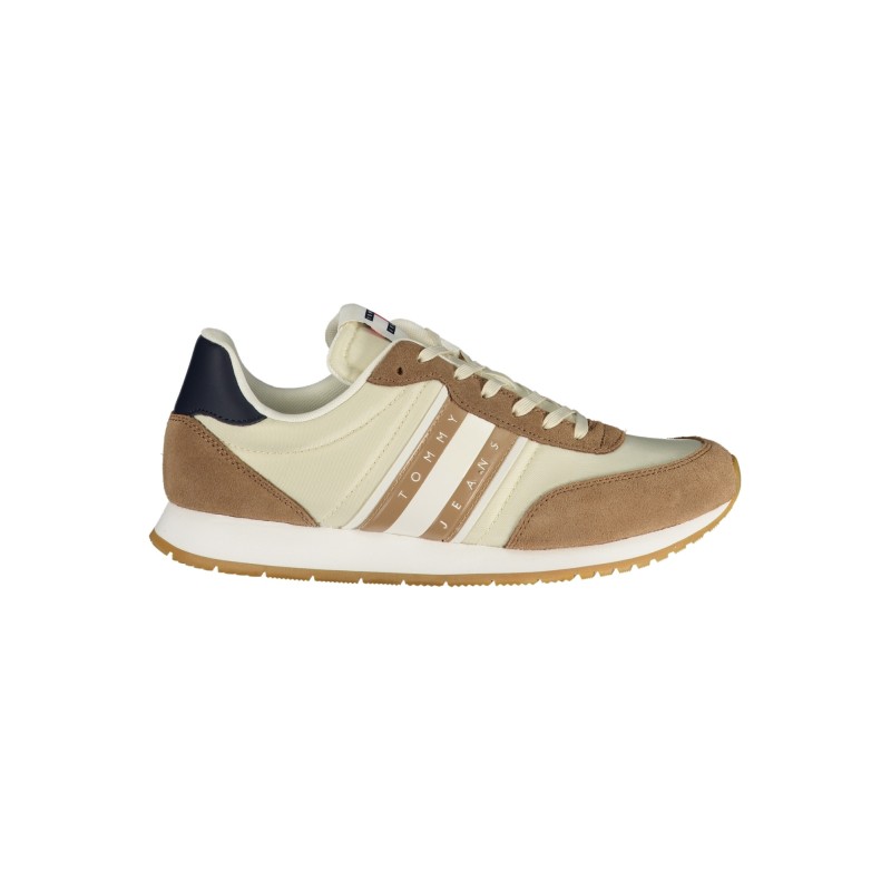TOMMY HILFIGER CALZATURA SPORTIVA UOMO BEIGE TOMMY HILFIGER CALZATURA SPORTIVA UOMO BEIGE