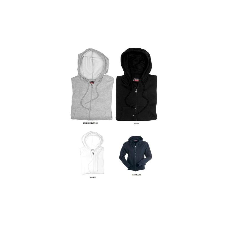 Felpa MAIORCA donna Full Zip con cappuccio