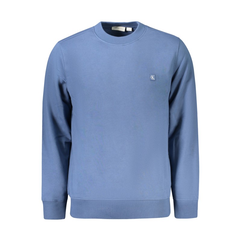 CALVIN KLEIN FELPA SENZA ZIP UOMO BLU CALVIN KLEIN FELPA SENZA ZIP UOMO BLU