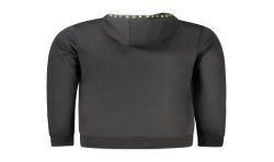 NORWAY 1963 FELPA CON ZIP UOMO NERO