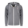 NORWAY 1963 FELPA CON ZIP UOMO GRIGIO