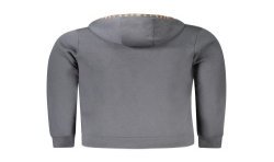 NORWAY 1963 FELPA CON ZIP UOMO GRIGIO