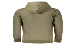 COVERI MOVING FELPA CON ZIP UOMO VERDE