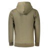 COVERI MOVING FELPA CON ZIP UOMO VERDE