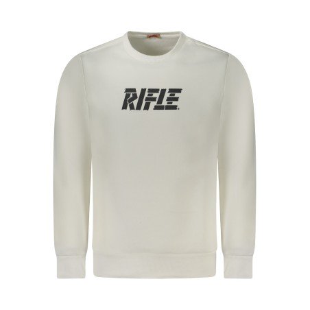 RIFLE FELPA SENZA ZIP UOMO BIANCO