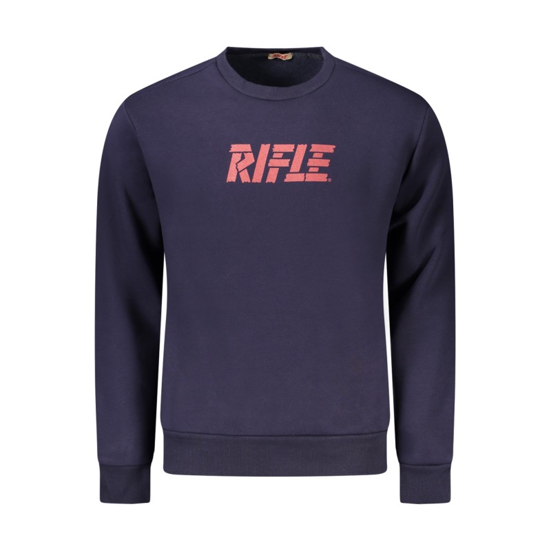 RIFLE FELPA SENZA ZIP UOMO BLU RIFLE FELPA SENZA ZIP UOMO BLU