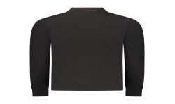 RIFLE POLO MANICHE LUNGHE UOMO NERO