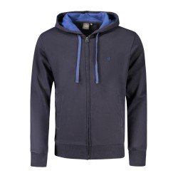 COVERI MOVING FELPA CON ZIP UOMO BLU