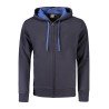COVERI MOVING FELPA CON ZIP UOMO BLU