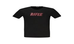 RIFLE T-SHIRT MANICHE CORTE UOMO NERO