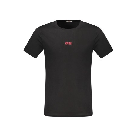RIFLE T-SHIRT MANICHE CORTE UOMO NERO