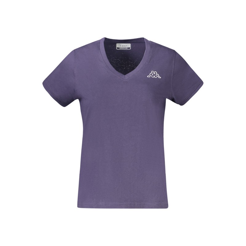 KAPPA T-SHIRT MANICHE CORTE DONNA BLU KAPPA T-SHIRT MANICHE CORTE DONNA BLU