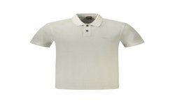 HUGO BOSS POLO MANICHE CORTE UOMO GRIGIO
