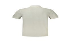 HUGO BOSS POLO MANICHE CORTE UOMO GRIGIO