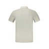 HUGO BOSS POLO MANICHE CORTE UOMO GRIGIO