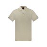 HUGO BOSS POLO MANICHE CORTE UOMO BEIGE