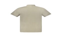 HUGO BOSS POLO MANICHE CORTE UOMO BEIGE