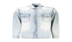 HUGO BOSS CAMICIA MANICHE LUNGHE UOMO AZZURRO