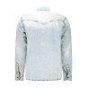 HUGO BOSS CAMICIA MANICHE LUNGHE UOMO AZZURRO