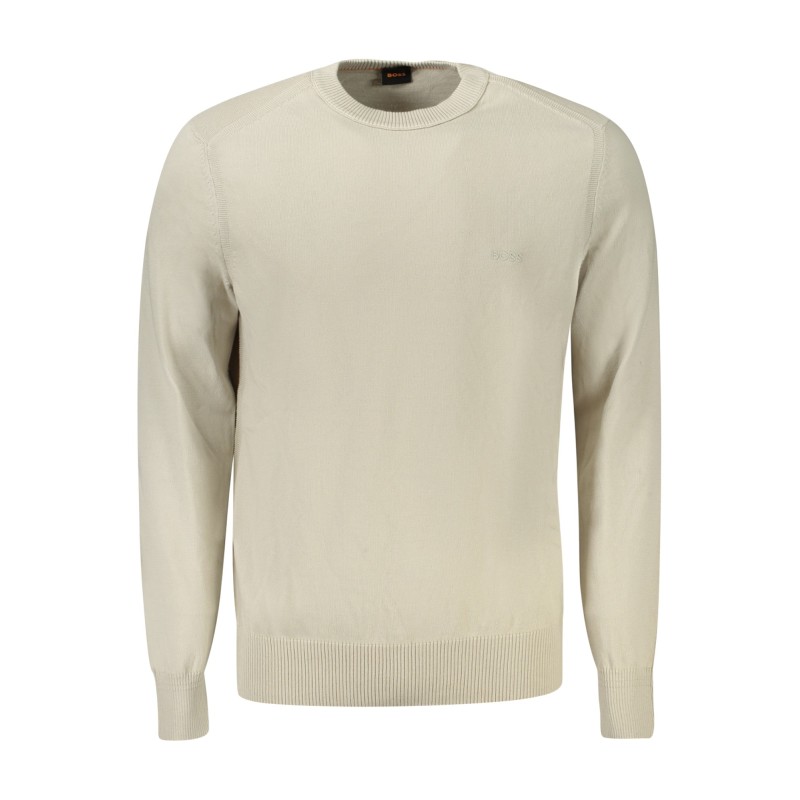 HUGO BOSS MAGLIA UOMO BEIGE HUGO BOSS MAGLIA UOMO BEIGE
