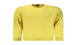 HUGO BOSS FELPA SENZA ZIP UOMO GIALLO